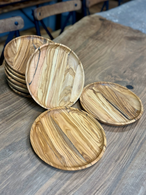 پیش دستی 20 سانتی متر چوب زیتون