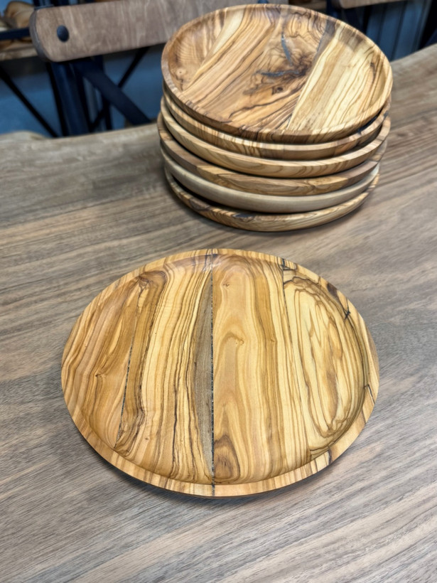 پیش دستی 20 سانتی متر چوب زیتون