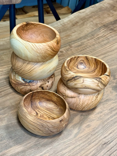 پیاله چوبی قطر 12 سانتی متر چوب زیتون