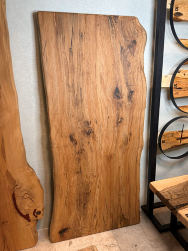 صفحه ناهار خوری شش نفره روستیک چوب چنار