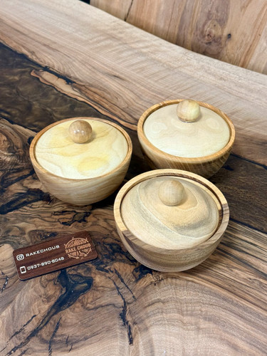 قندان چوبی قطر 11 چوب گردو